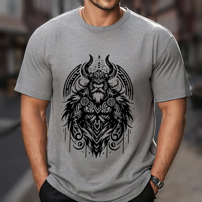 WorldNorse Odin Warrior Viking Style T-shirt