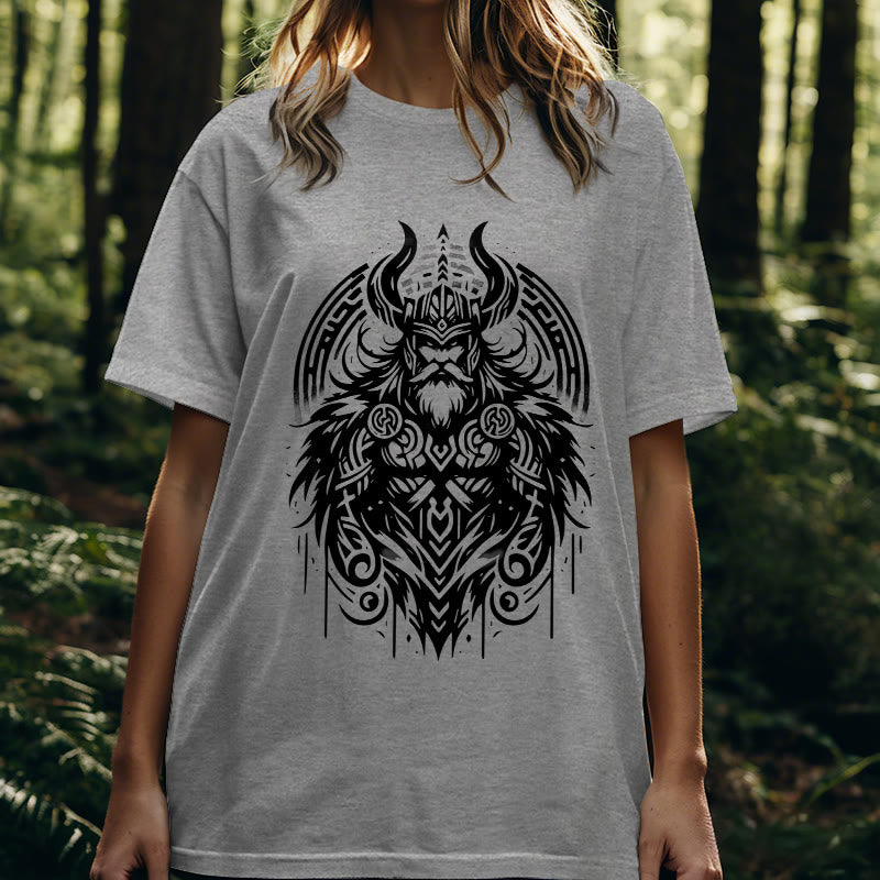 WorldNorse Odin Warrior Viking Style T-shirt