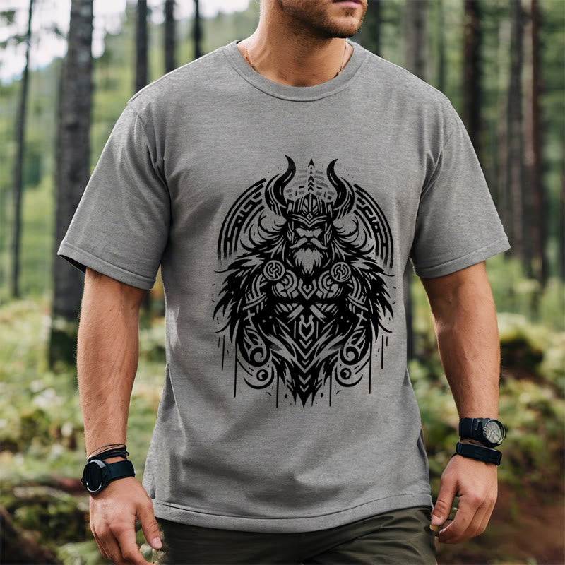 WorldNorse Odin Warrior Viking Style T-shirt