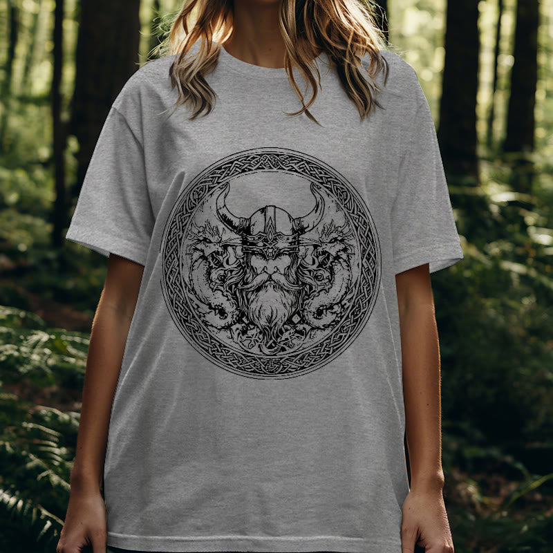 WorldNorse Celtic Knot Power Odin God T-shirt - image 25