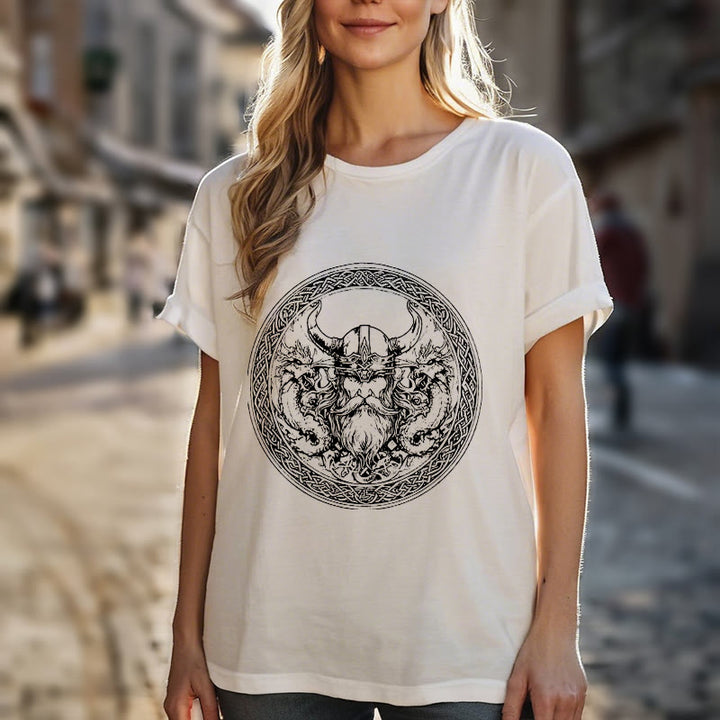 WorldNorse Celtic Knot Power Odin God T-shirt