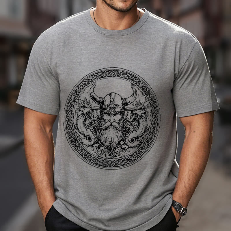 WorldNorse Celtic Knot Power Odin God T-shirt