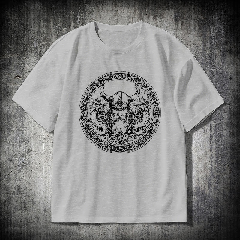 WorldNorse Celtic Knot Power Odin God T-shirt