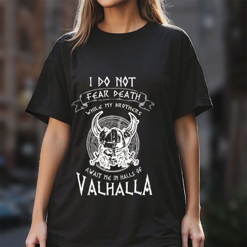 WorldNorse Do Not Fear Death Valhalla T-shirt