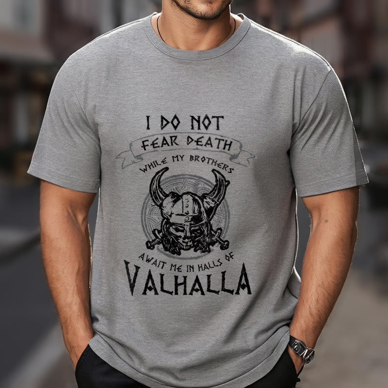 WorldNorse Do Not Fear Death Valhalla T-shirt - image 23
