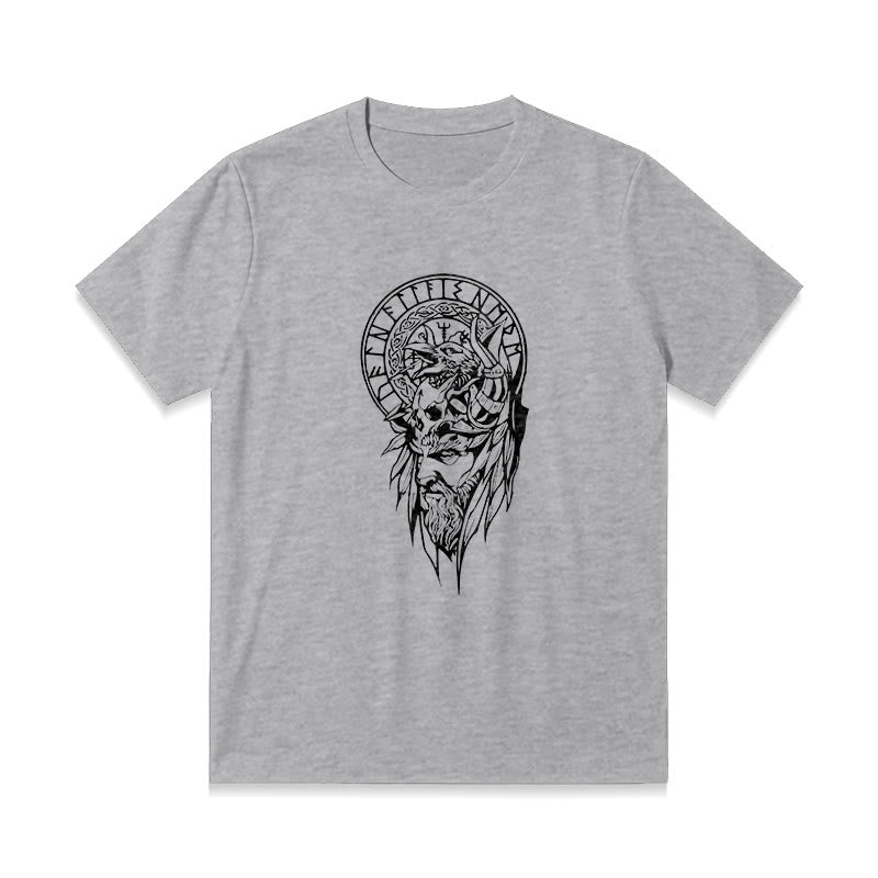 WorldNorse Vegvisir Wolve Celtic T-shirt