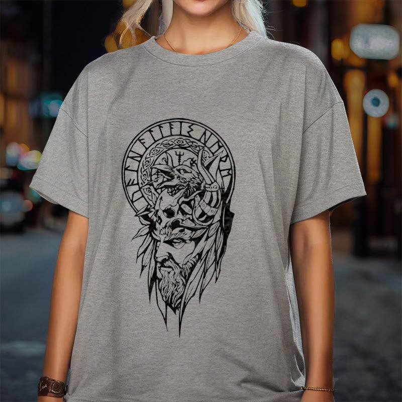 WorldNorse Vegvisir Wolve Celtic T-shirt - image 26