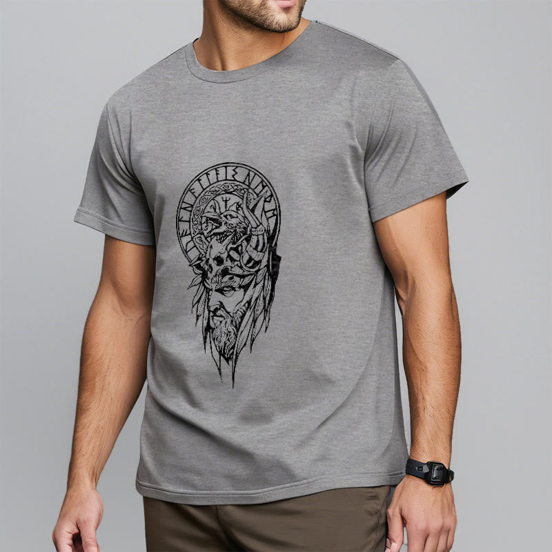 WorldNorse Vegvisir Wolve Celtic T-shirt