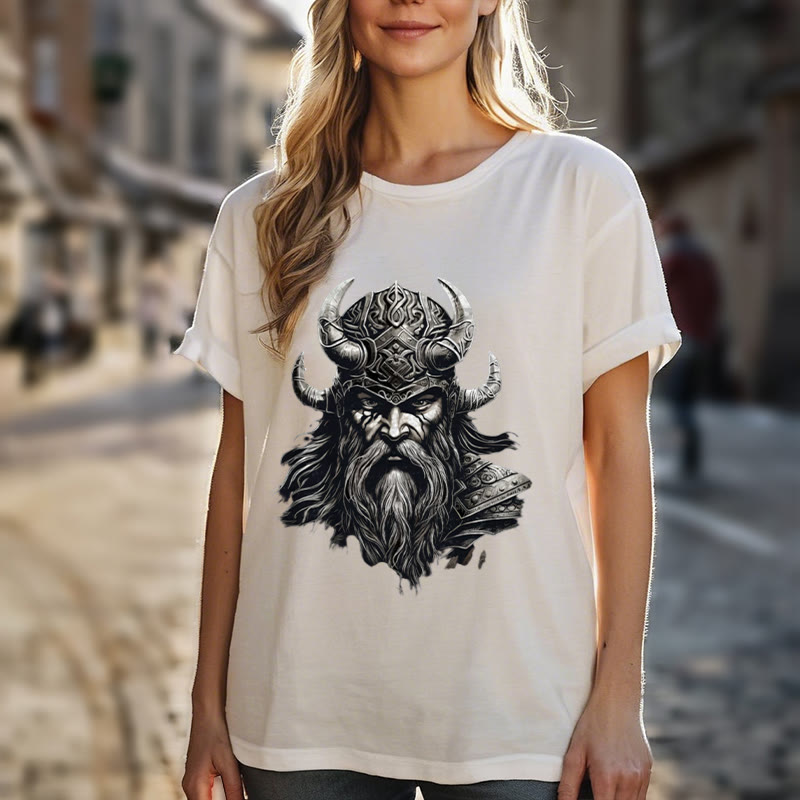 WorldNorse Odin King Viking God Warrior T-shirt