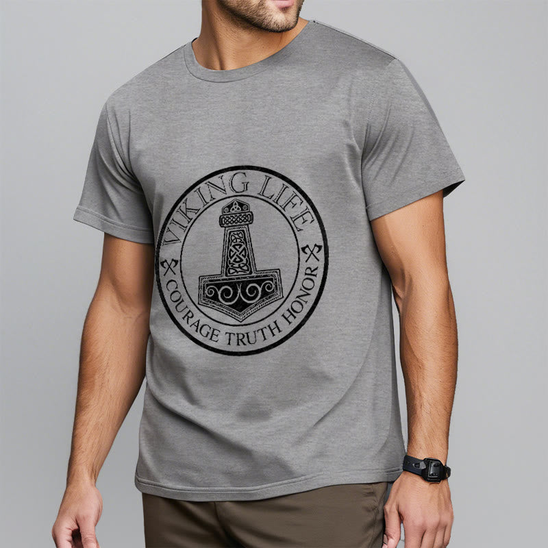 WorldNorse Viking Honor Thor's Hammer T-shirt - image 21