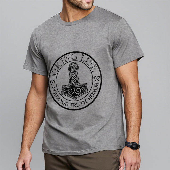 WorldNorse Viking Honor Thor's Hammer T-shirt - image 21