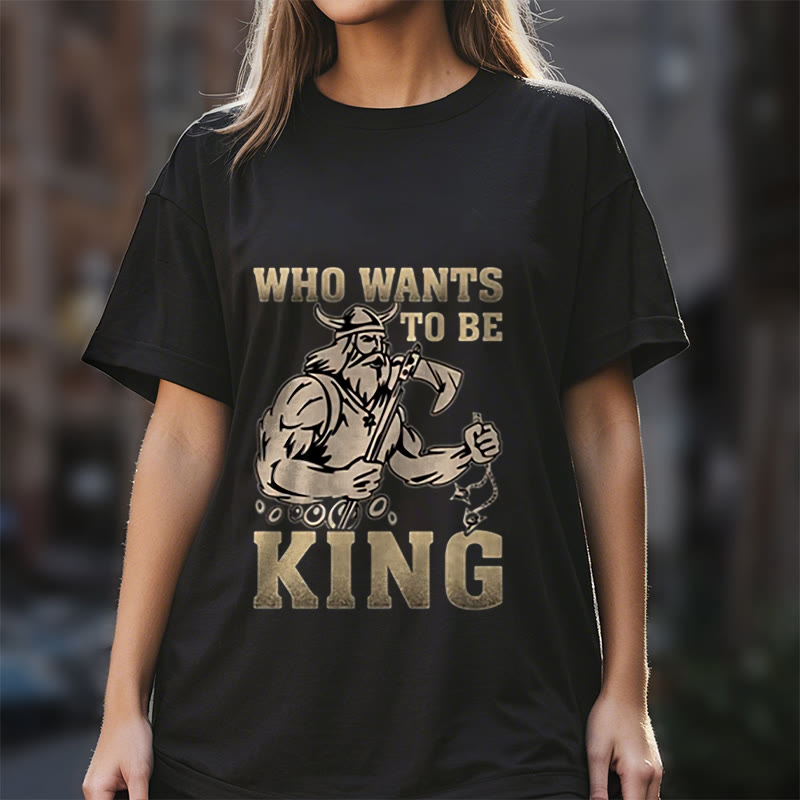 WorldNorse Viking King Of Warrior T-shirt