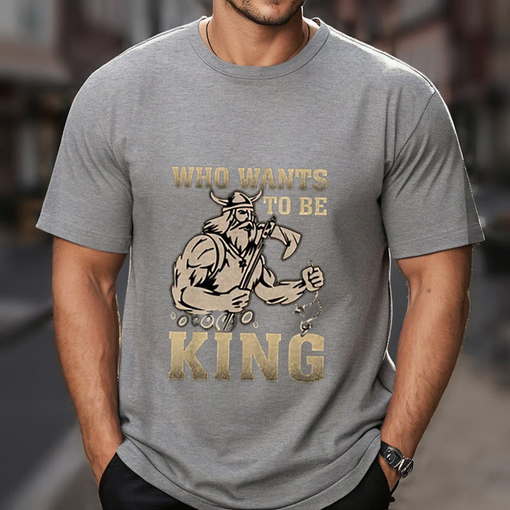 WorldNorse Viking King Of Warrior T-shirt