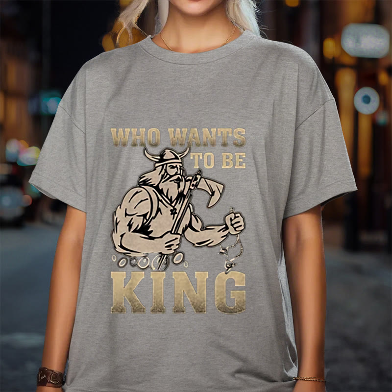 WorldNorse Viking King Of Warrior T-shirt