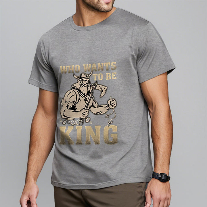 WorldNorse Viking King Of Warrior T-shirt