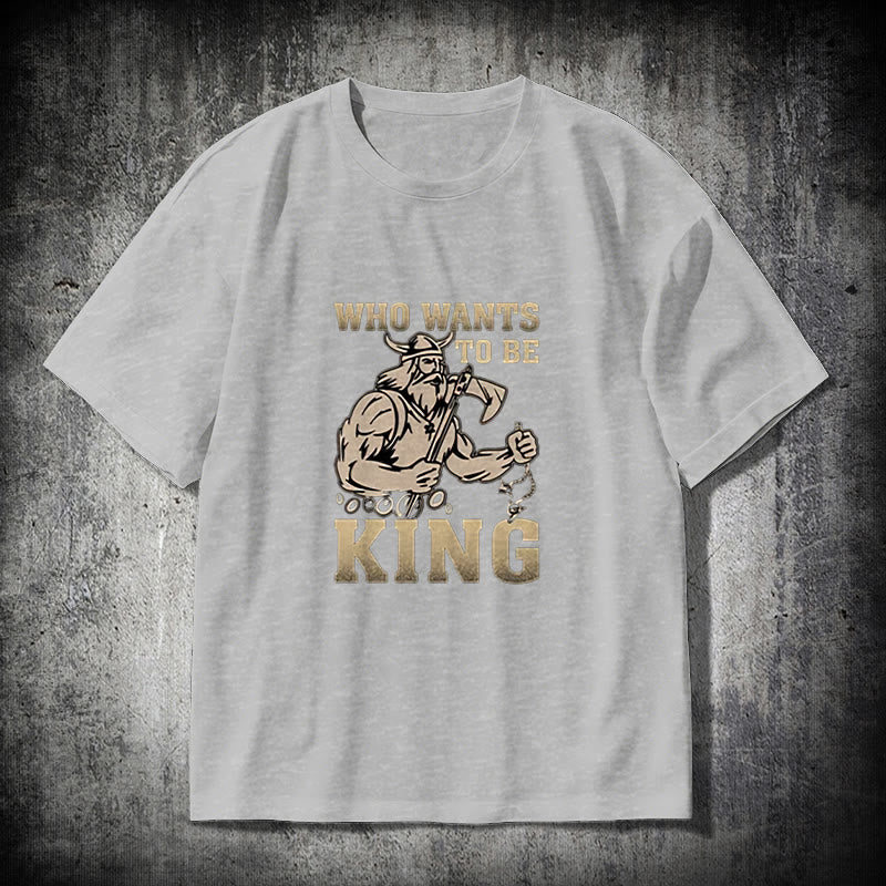 WorldNorse Viking King Of Warrior T-shirt