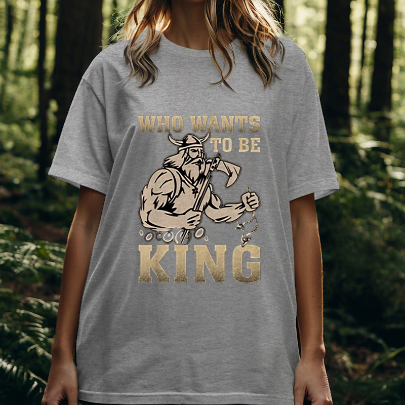 WorldNorse Viking King Of Warrior T-shirt