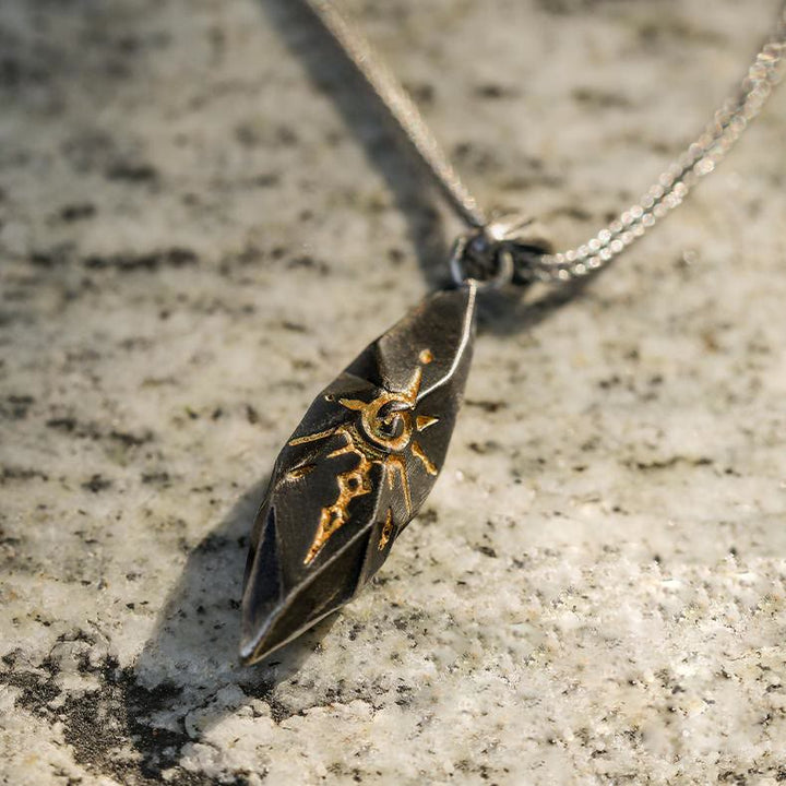 WorldNorse 925 Sterling Silver Wishing Stone Necklace - image 12