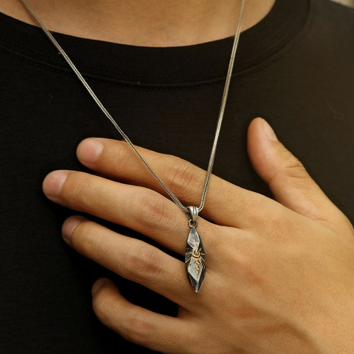 WorldNorse 925 Sterling Silver Wishing Stone Necklace - image 11