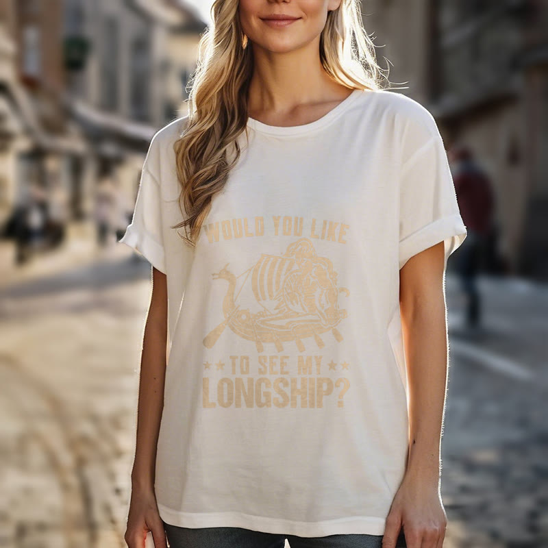 WorldNorse My Longship Viking Life T-shirt