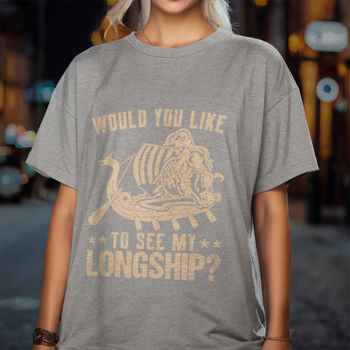 WorldNorse My Longship Viking Life T-shirt