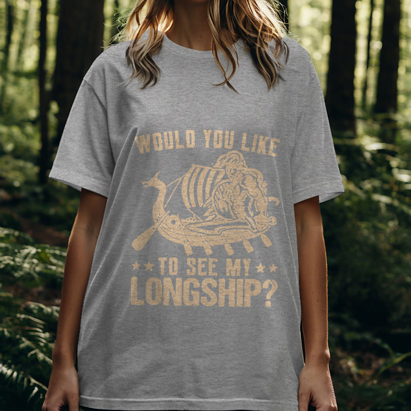 WorldNorse My Longship Viking Life T-shirt