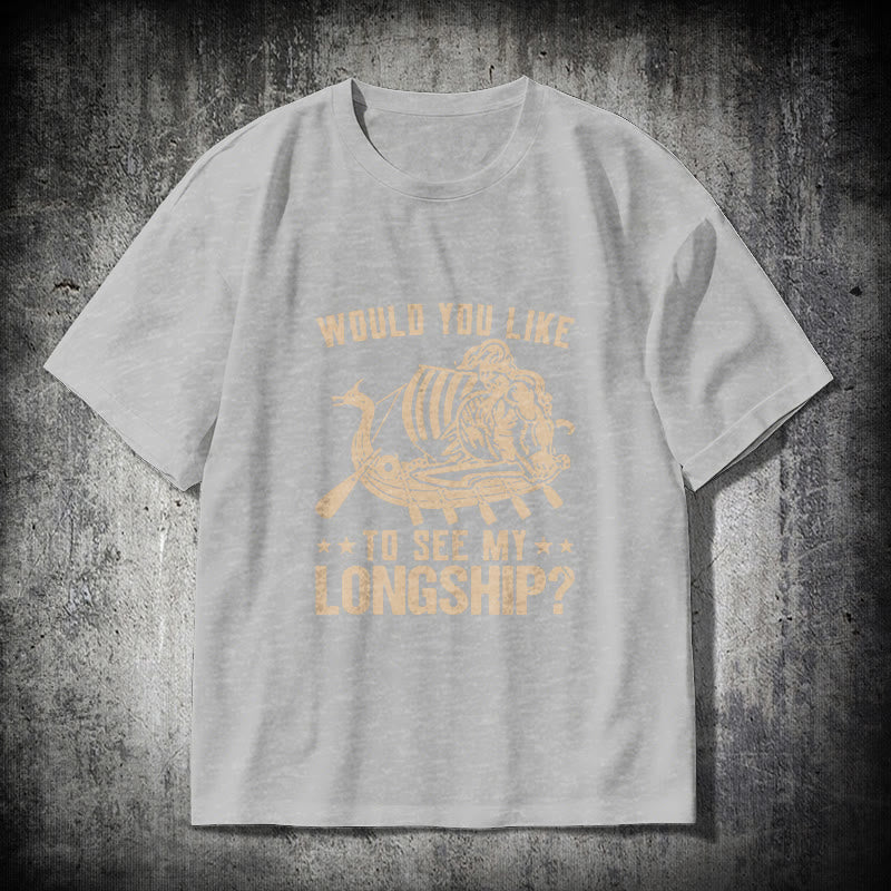 WorldNorse My Longship Viking Life T-shirt