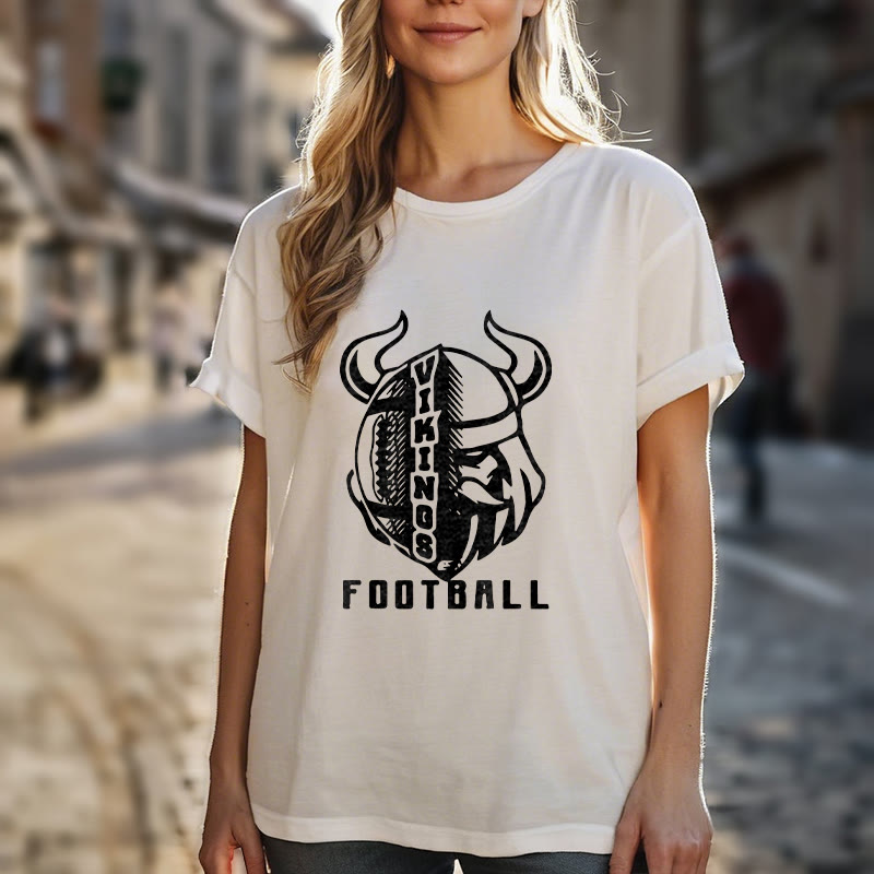 WorldNorse Vikings Football Empire T-shirt