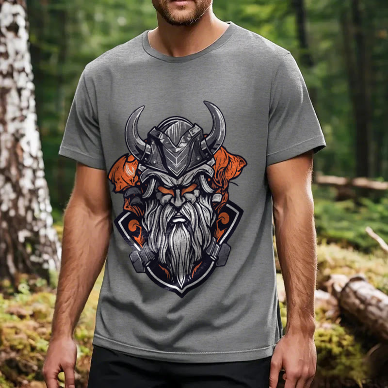 WorldNorse The Helmet Of Norse God T-Shirt