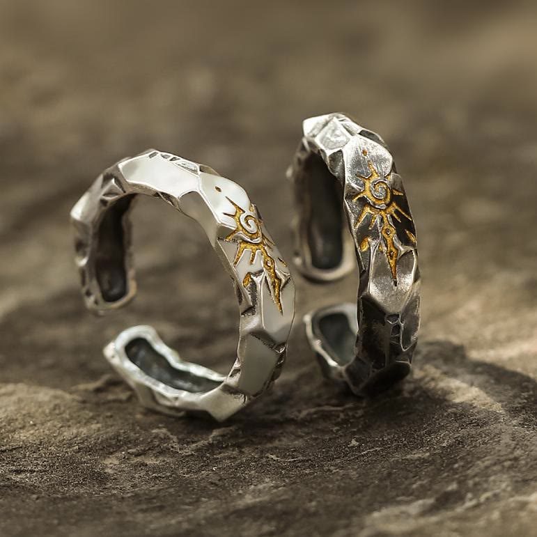 WorldNorse Handcrafted 925 Silver Wishing Stone Ring - image 7