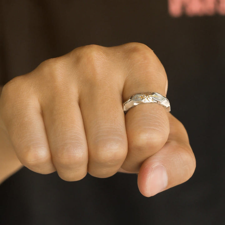 WorldNorse Handcrafted 925 Silver Wishing Stone Ring - image 1