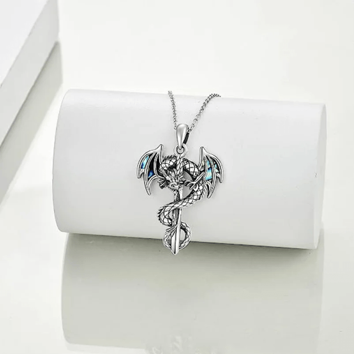 WorldNorse Norse Dragon With Wings Necklace