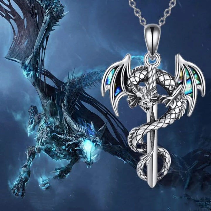 WorldNorse Norse Dragon With Wings Necklace