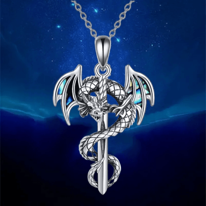 WorldNorse Norse Dragon With Wings Necklace