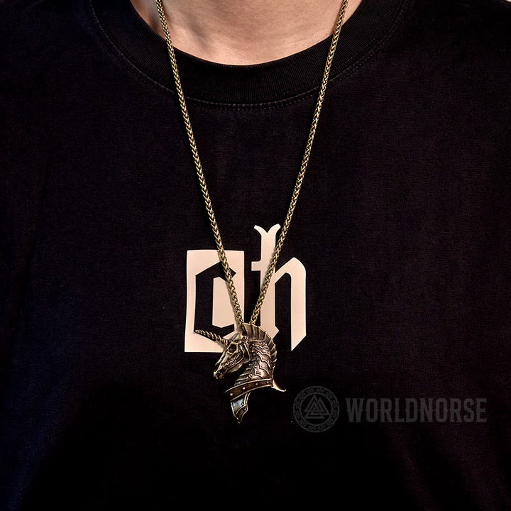 WorldNorse Unicorn Holy Beast Necklace