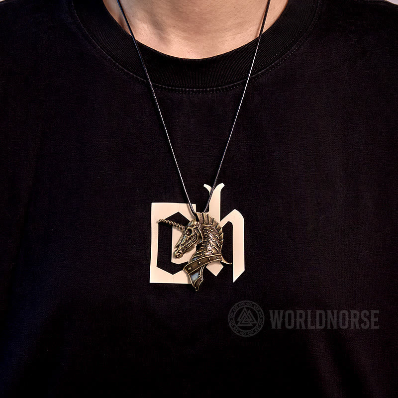 WorldNorse Unicorn Holy Beast Necklace