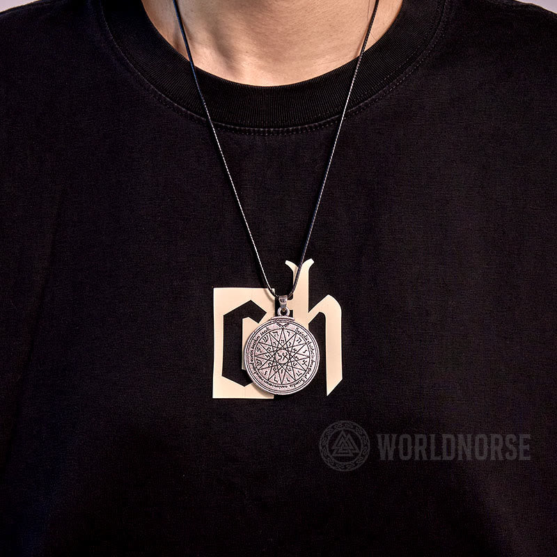 WorldNorse Solomon Amulet Of Power Honor Necklace