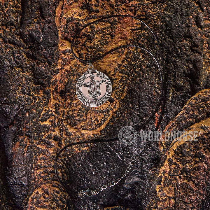 WorldNorse Solomon Amulet Of Power Honor Necklace - image 23