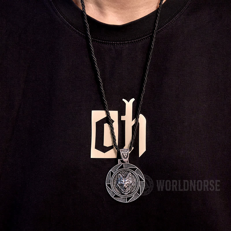 WorldNorse Celtic Mythical Wolf Necklace