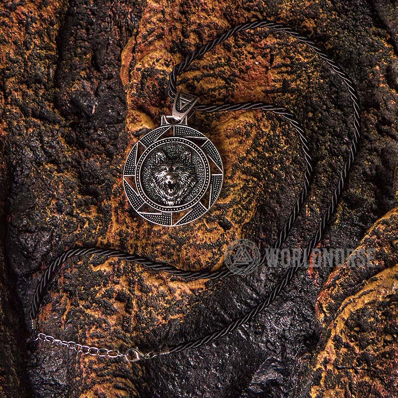 WorldNorse Celtic Mythical Wolf Necklace