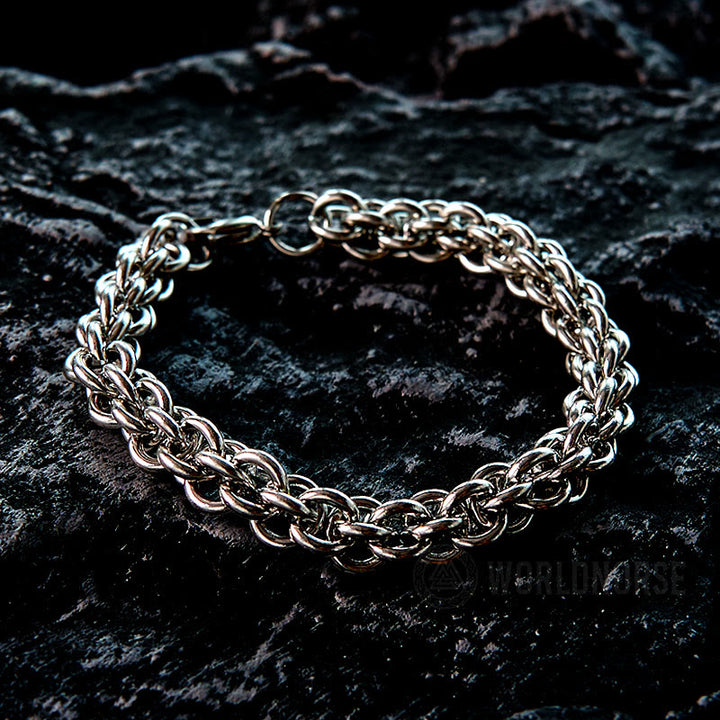 WorldNorse Lobster Claw Clasp Rope Chain Bracelet