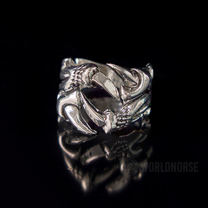 WorldNorse Fafnir Dragon Claw Sharp Ring