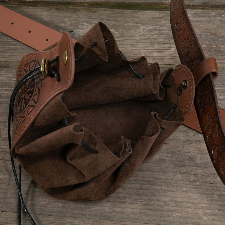FREE Today: Viking Leather Vegvisir and Dragon Pouch Bag - image 6