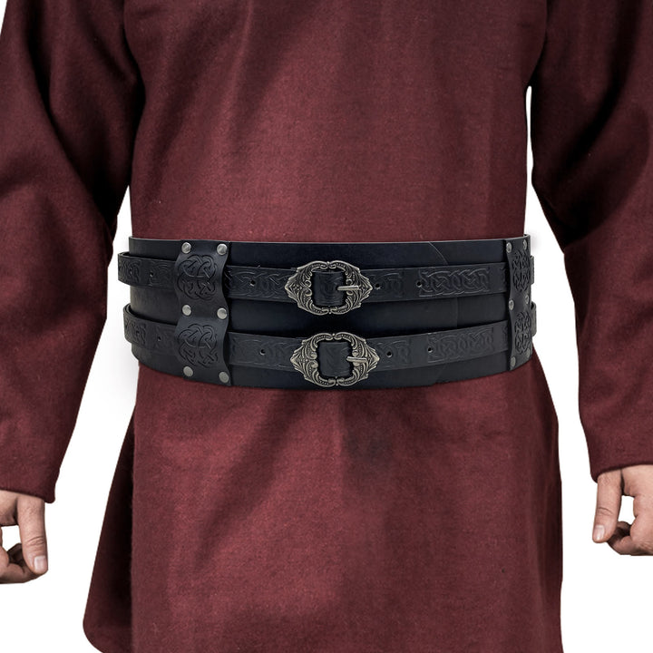 WorldNorse Medieval Knight Style Wide Belt