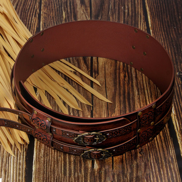 WorldNorse Medieval Knight Style Wide Belt