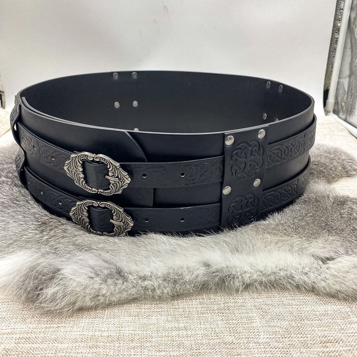 WorldNorse Medieval Knight Style Wide Belt