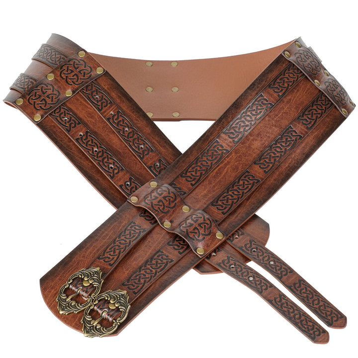 WorldNorse Medieval Knight Style Wide Belt