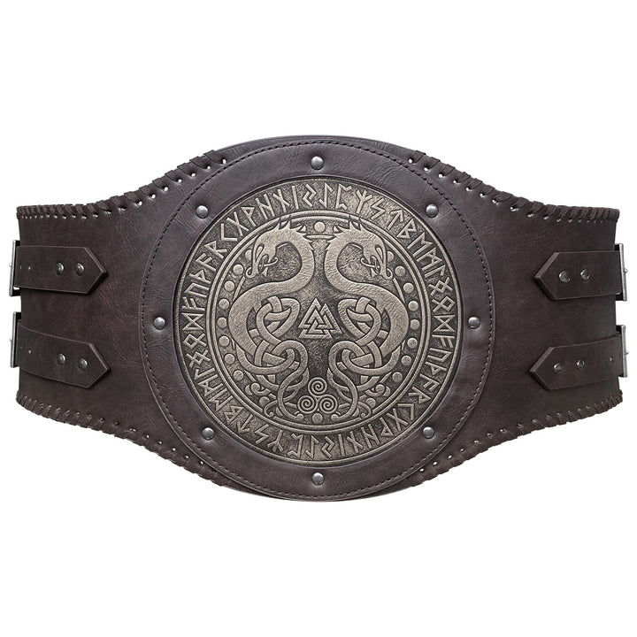 WorldNorse Vintage Serpent Valknut Rune Waistband