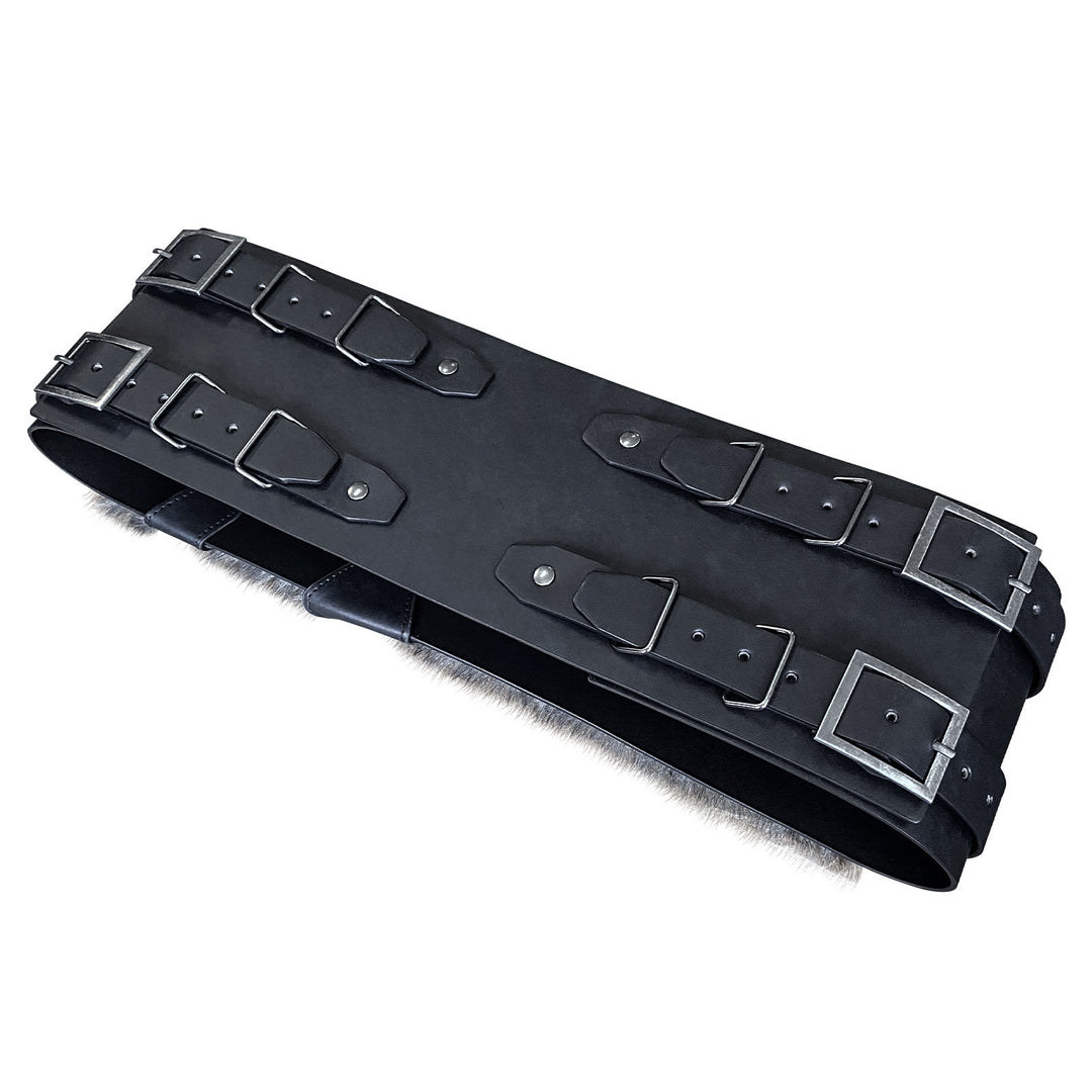 WorldNorse Viking Fur-Lined Rivet Waistband - image 10