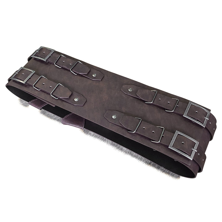 WorldNorse Viking Fur-Lined Rivet Waistband - image 3